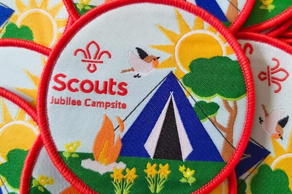 Jubilee Scout campsite badge
