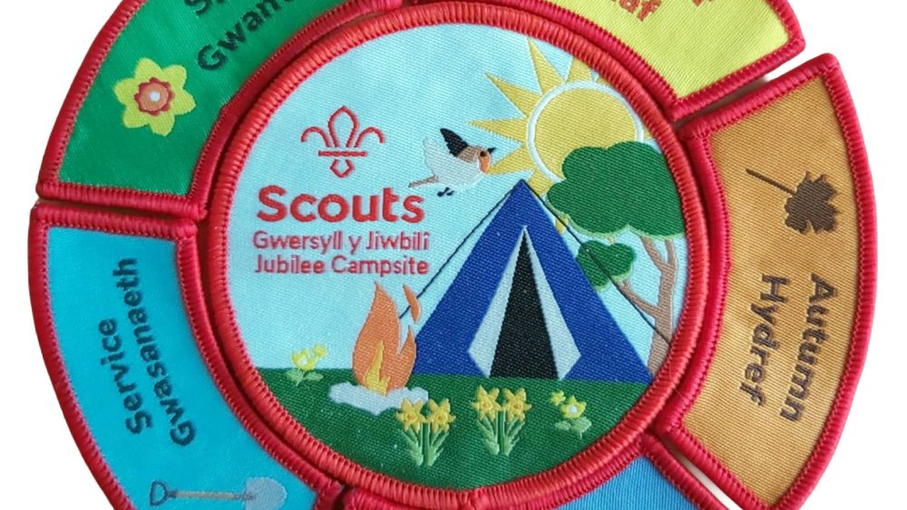 Jubilee campsite badges